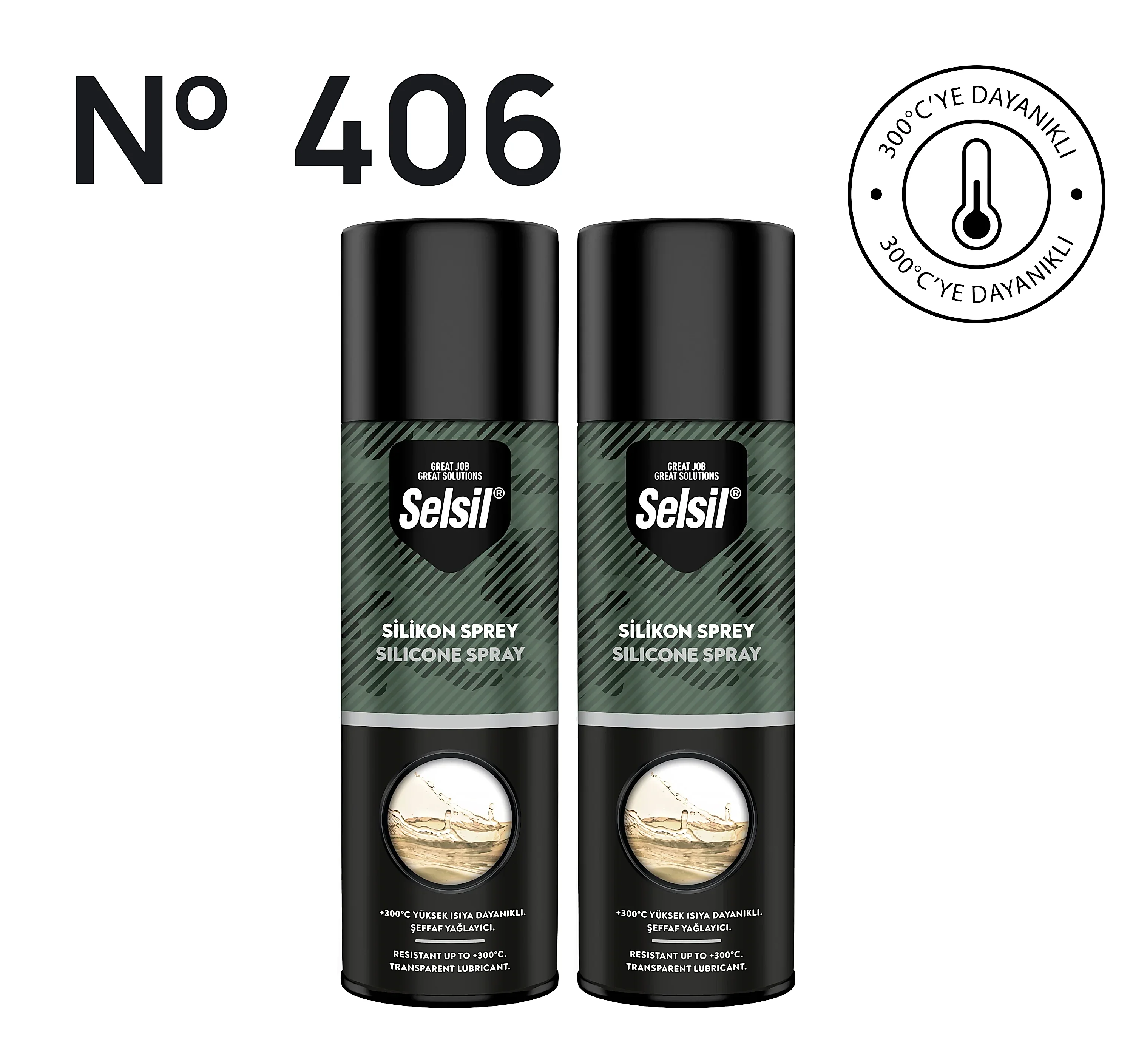 2 x Silikon Sprey 500ml