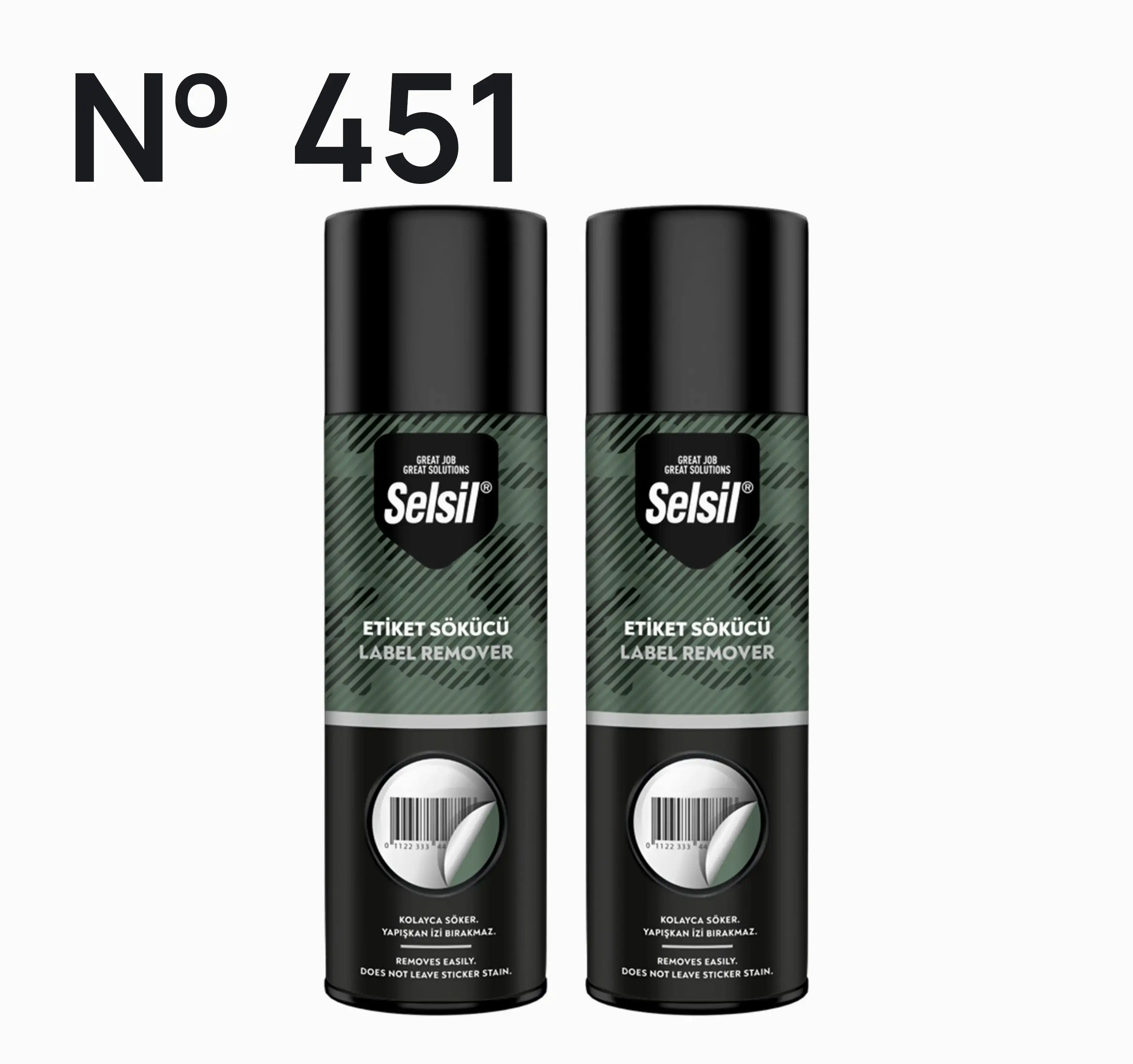 2 x Selsil Etiket Sökücü 200ml