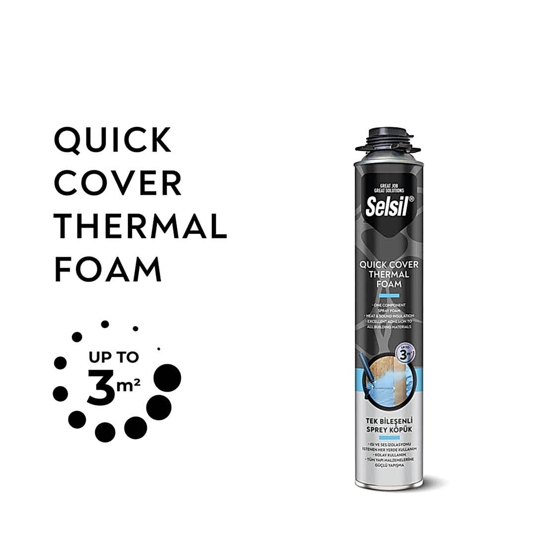 Quick cover thermal foam