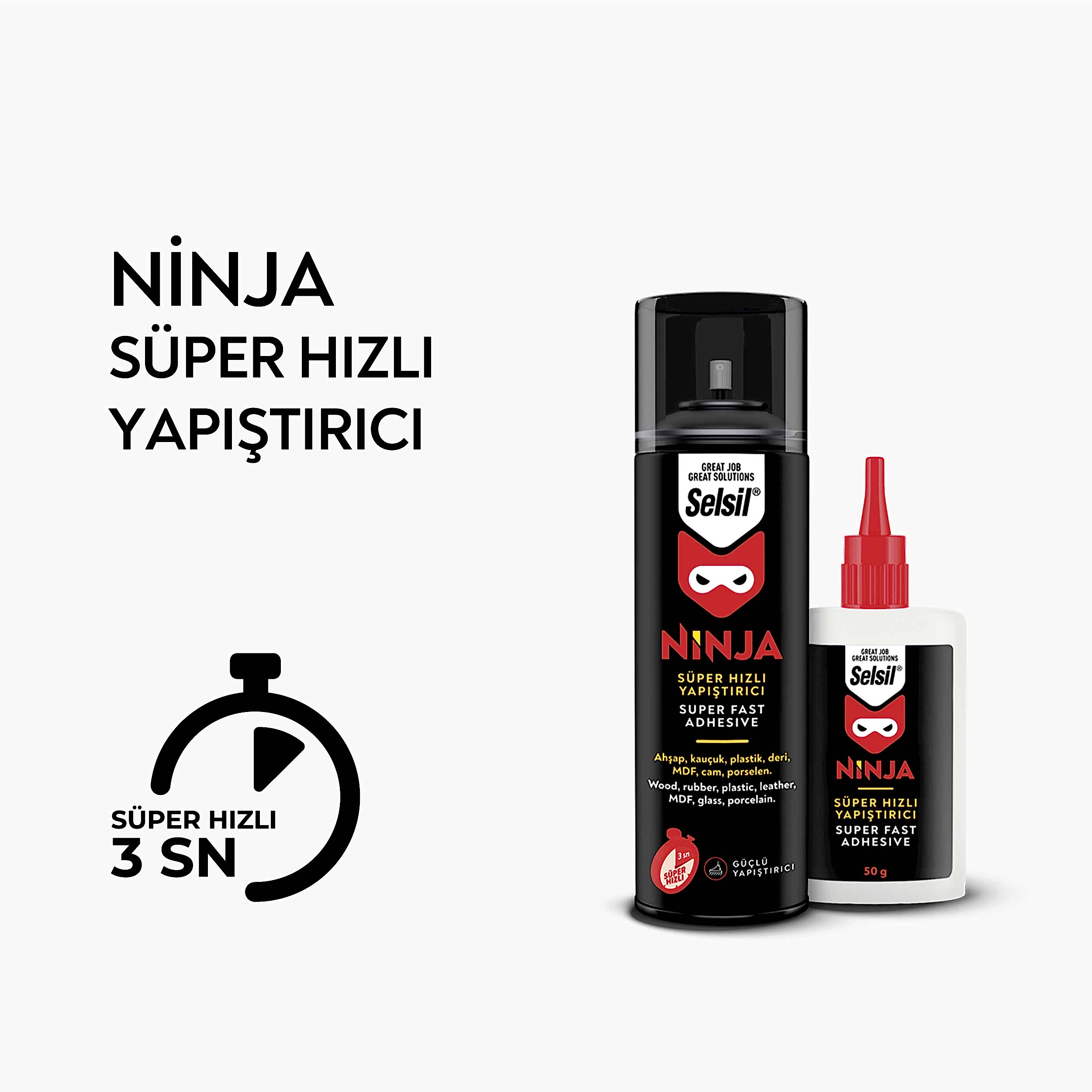 Ninja hızlı mdf yapıştırıcı
